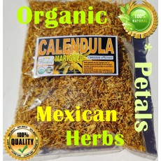 Calendula officinalis, Flor de Calendula : Calendule, English Garden Marigold